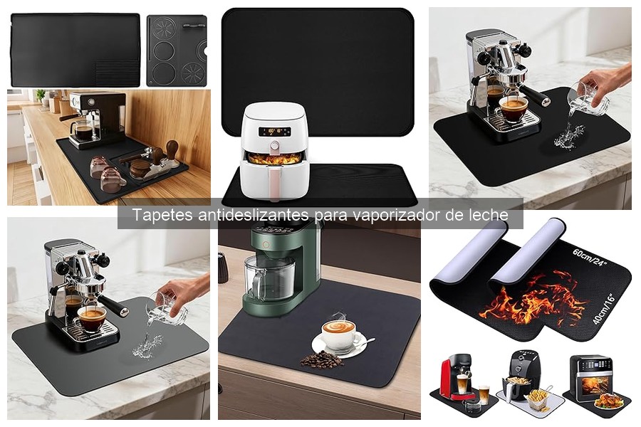 Mejora tu espuma de leche con tapetes antideslizantes