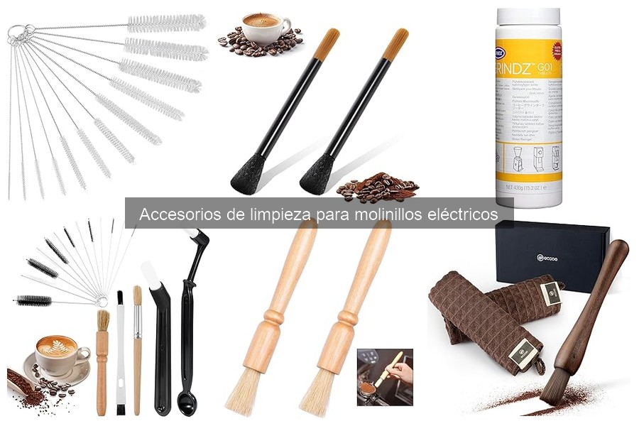 Mejores accesorios de limpieza para molinillos eléctricos
