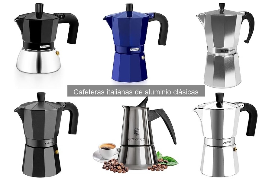 Mejores accesorios para cafeteras italianas de aluminio