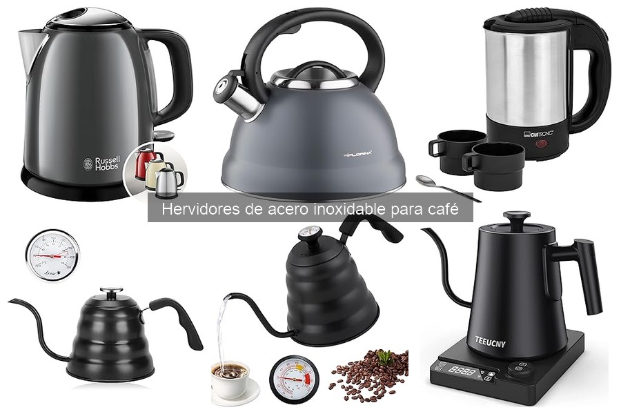 Mejores accesorios para hervidores de acero inoxidable