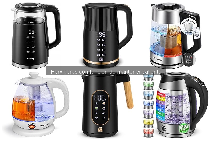 Mejores accesorios para hervidores que mantienen el agua caliente