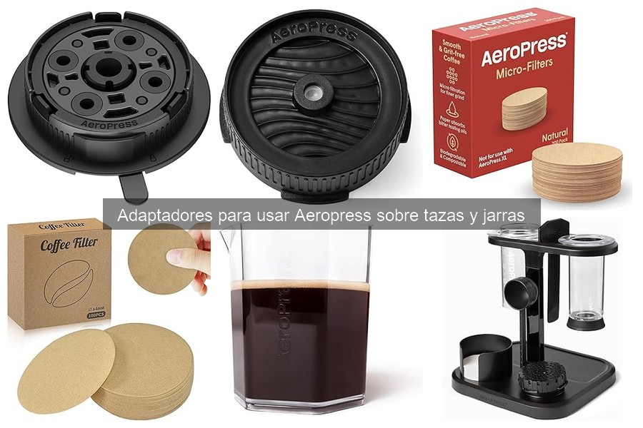 Mejores adaptadores para Aeropress según tipo de taza