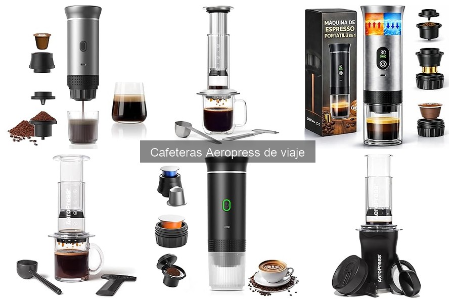 Mejores Aeropress de viaje 2023: Comparativa y precios