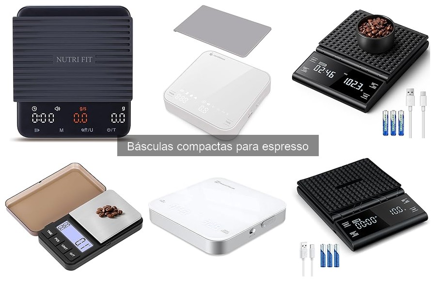 Mejores Básculas Compactas para Espresso: Comparativa 2023
