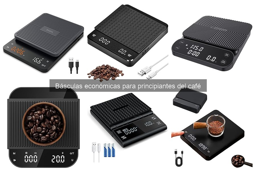 Mejores básculas económicas para principiantes en café