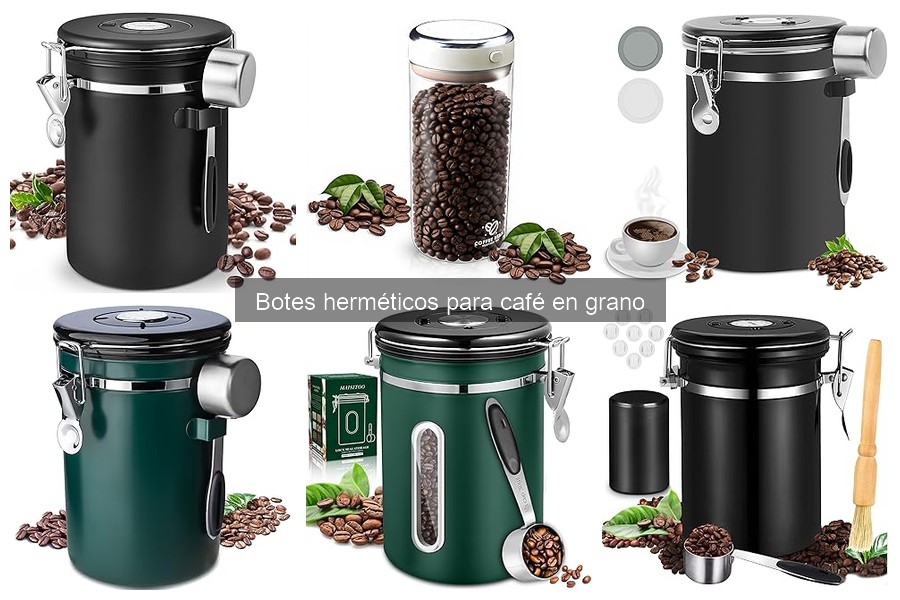 Mejores botes herméticos para café en 2023: Top recomendaciones