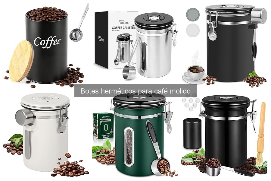 Mejores botes herméticos para café molido en 2023