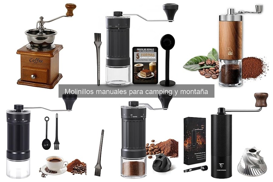 Mejores cafés para molinillo manual en camping y montaña