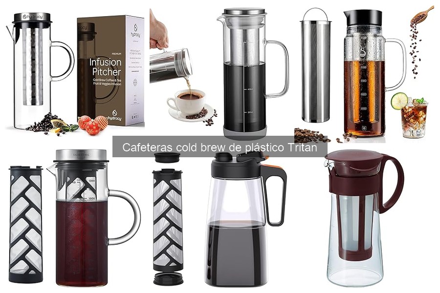 Mejores cafeteras cold brew de plástico Tritan en 2023