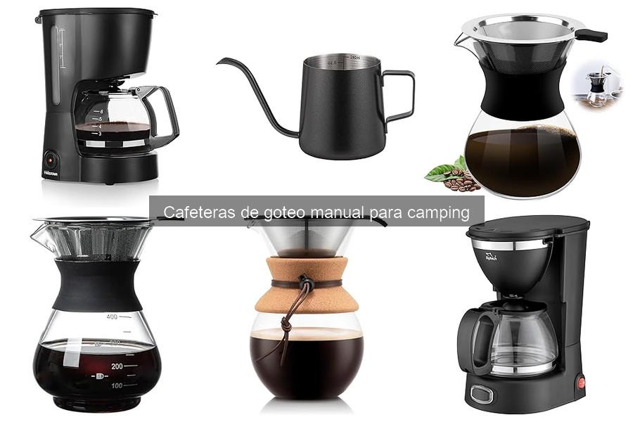 Mejores cafeteras de goteo manual para camping 2023
