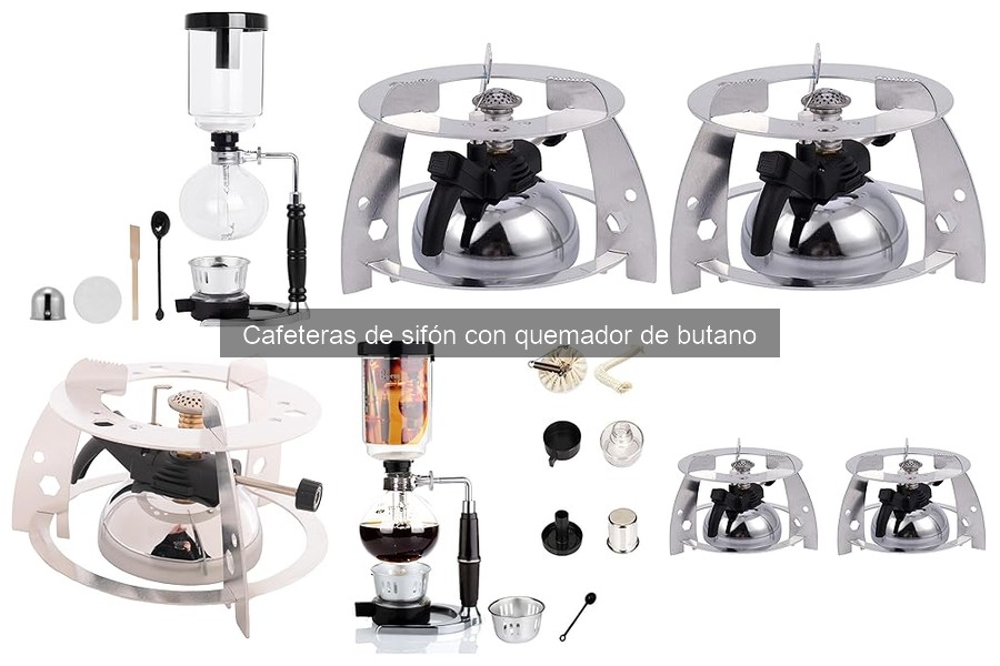 Mejores cafeteras de sifón con quemador de butano