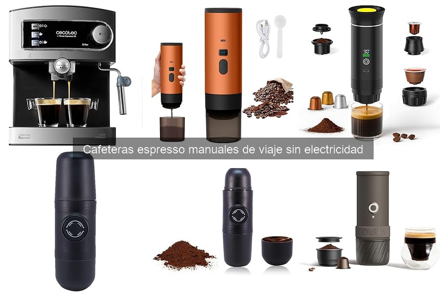Mejores cafeteras espresso manuales de viaje en 2023