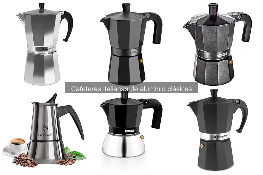 Mejores cafeteras italianas de aluminio para principiantes