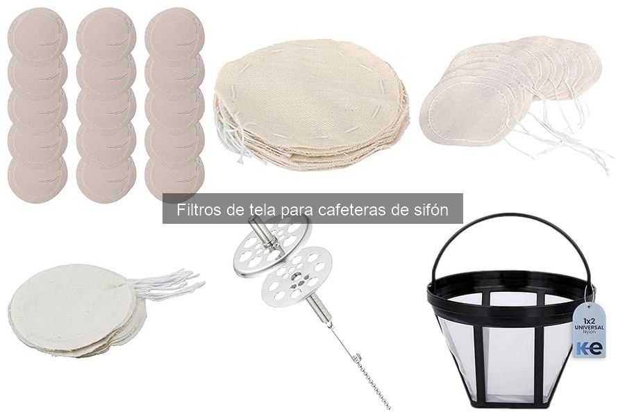 Mejores filtros de tela para cafeteras de sifón en 2023