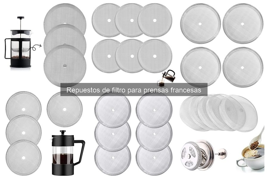 Mejores filtros para prensas francesas: comparación de marcas