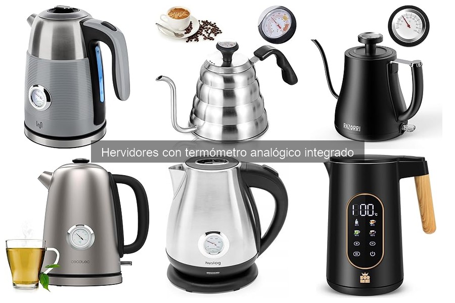 Mejores hervidores con termómetro analógico para café