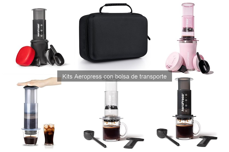 Mejores kits Aeropress para viajeros: livianos y prácticos