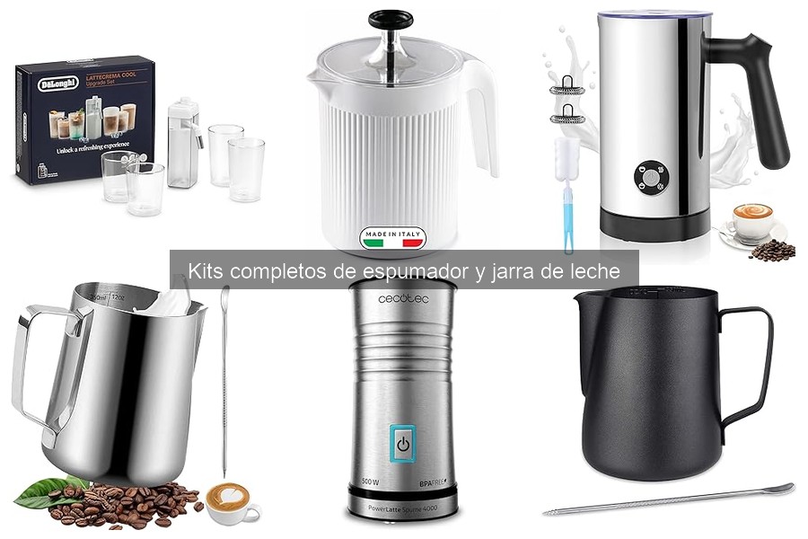 Mejores kits de espumador y jarra de leche para principiantes