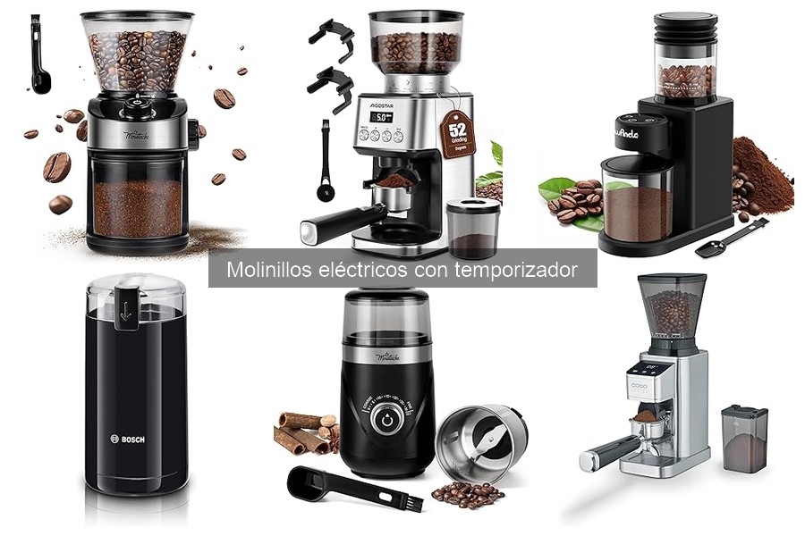 Mejores marcas de molinillos eléctricos con temporizador