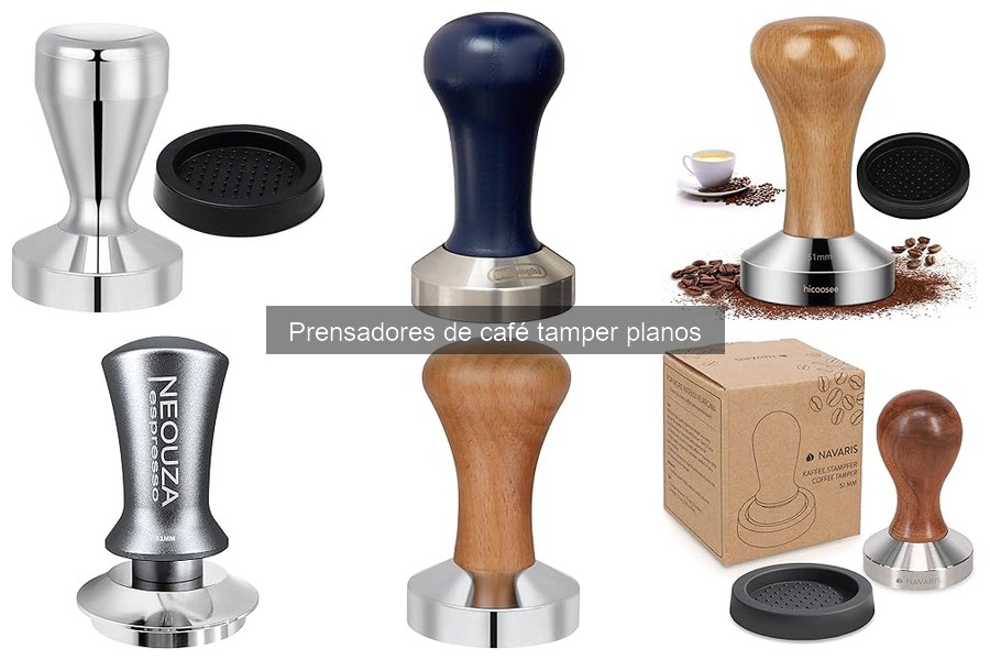 Mejores marcas de prensadores de café tamper plano