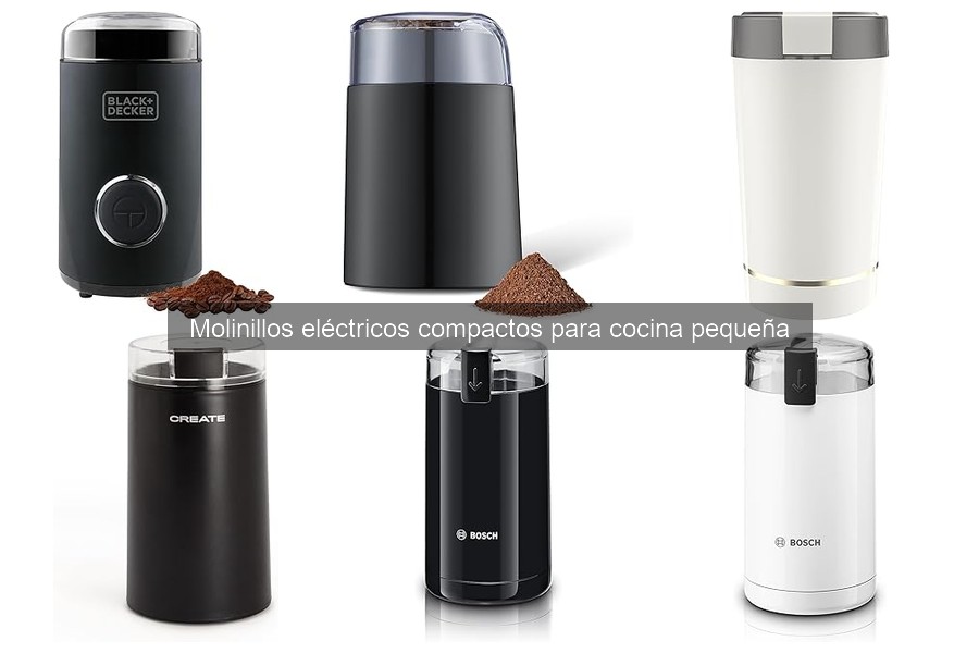 Mejores molinillos eléctricos compactos para cocinas pequeñas
