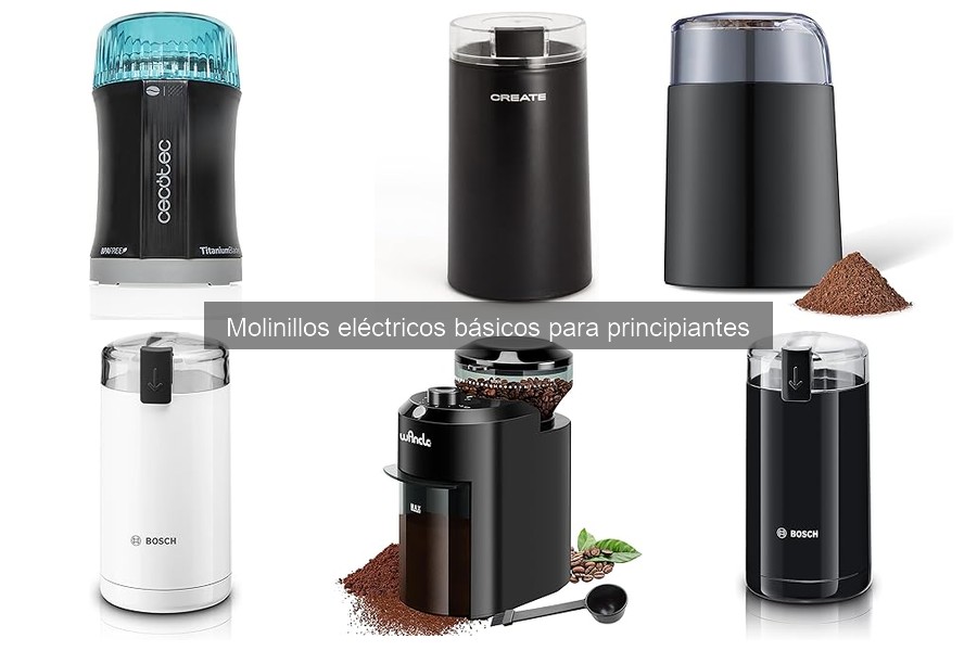 Mejores molinillos eléctricos para café espresso 2023