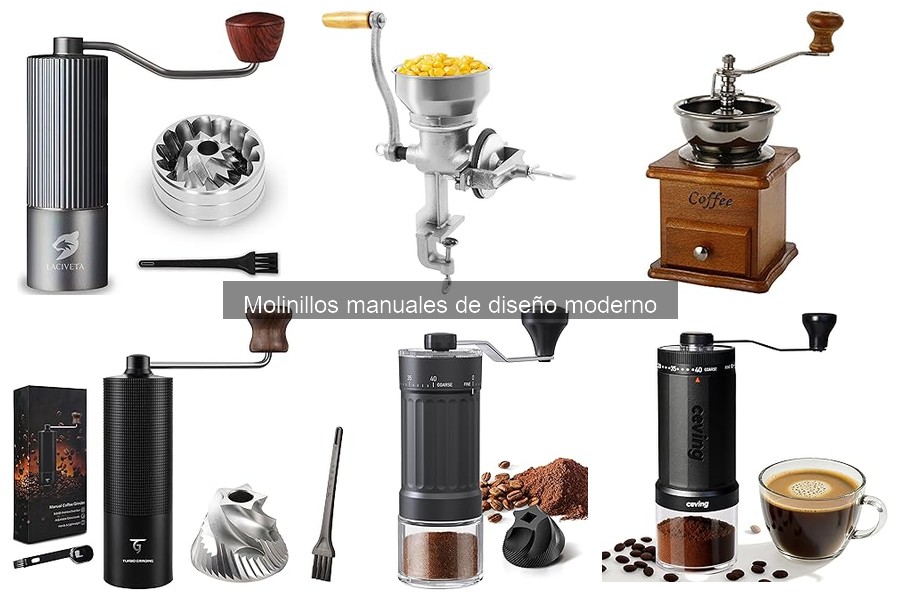 Mejores molinillos manuales modernos para baristas aficionados