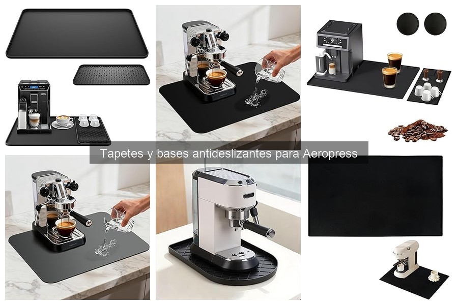 Mejores ofertas de tapetes antideslizantes para Aeropress