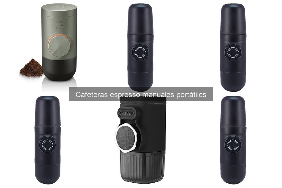 Mejores ofertas en cafeteras espresso manuales portátiles