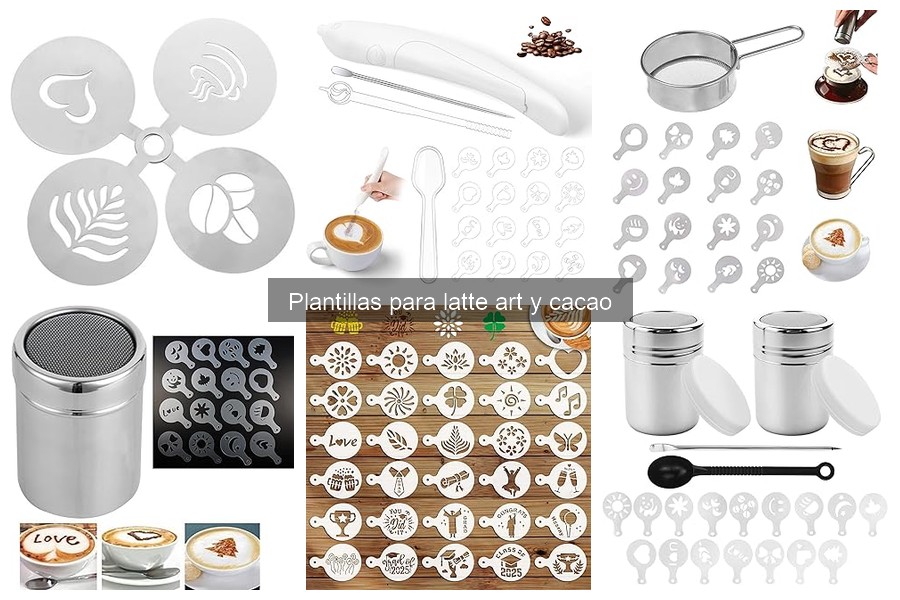 Mejores Plantillas para Latte Art: Opiniones y Reseñas