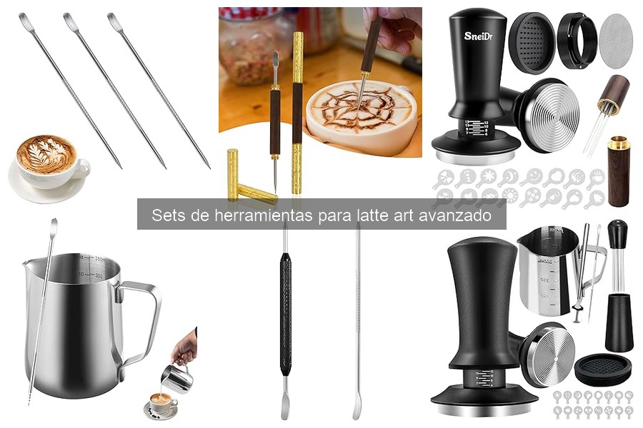 Mejores sets de herramientas para latte art avanzado 2023