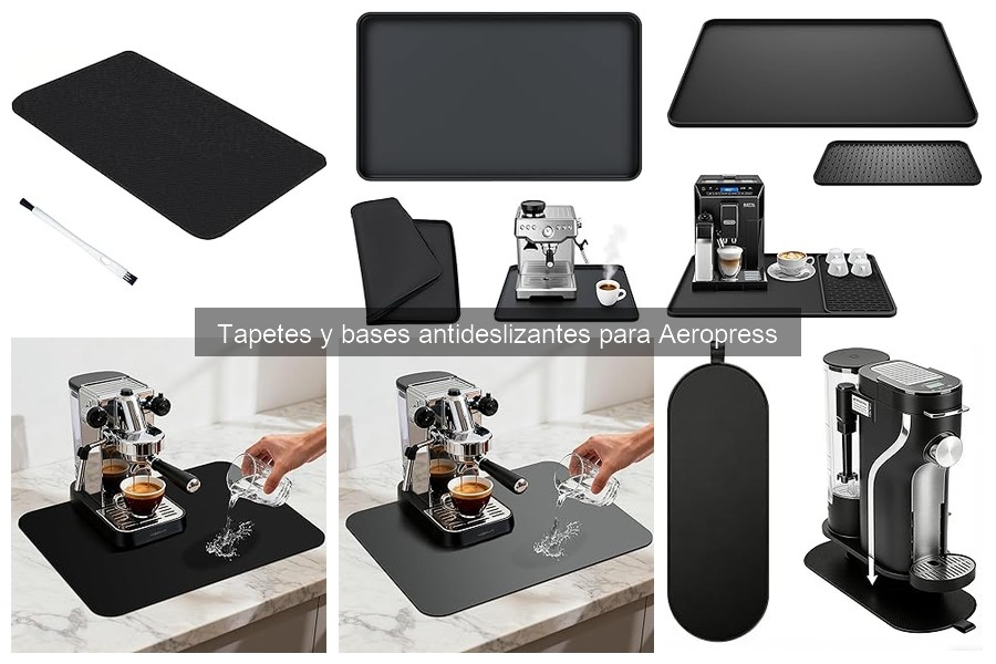 Mejores tapetes antideslizantes para Aeropress en 2023