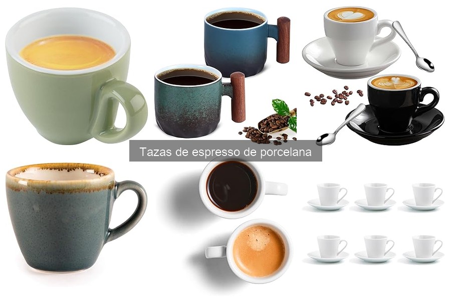 Mejores tazas de espresso de porcelana para disfrutar en casa