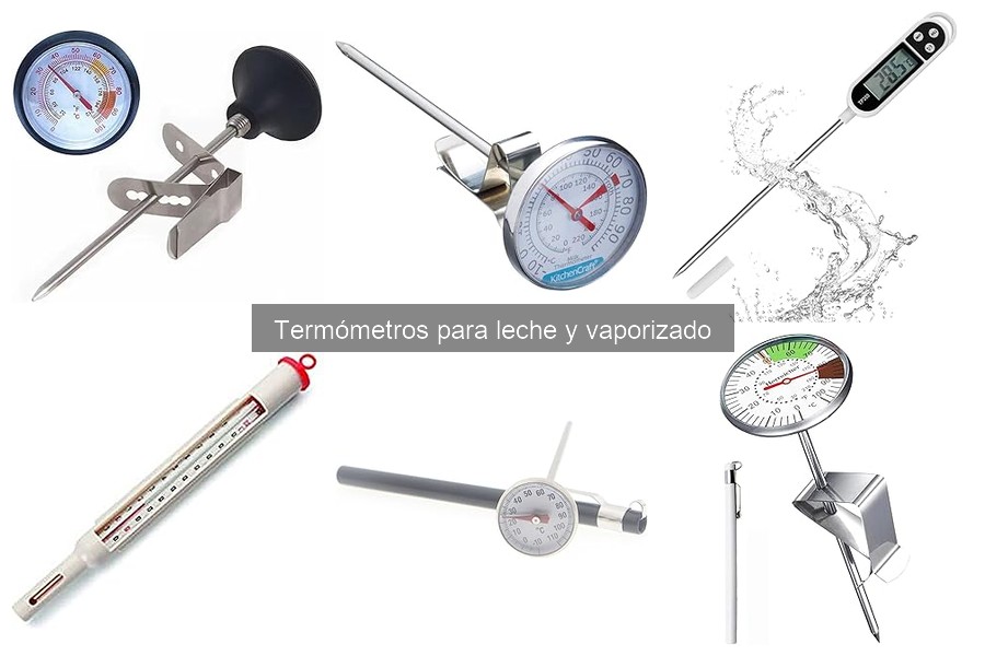 Mejores termómetros para leche para principiantes en café