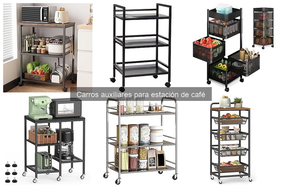 Mejores tiendas para comprar carros auxiliares de café