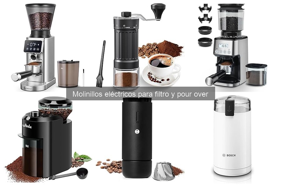 Molinillos eléctricos: guía según tipo de café