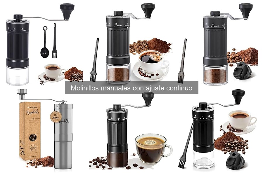 Molinillos Manuales con Ajuste Continuo: ¿Qué Son?
