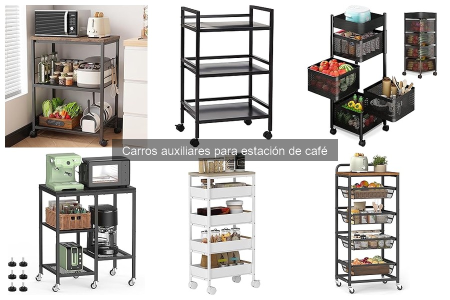Opiniones de usuarios sobre carros auxiliares de café