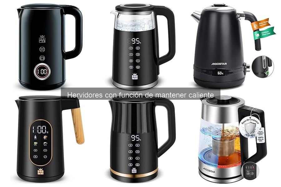 Opiniones de usuarios sobre hervidores con mantener caliente