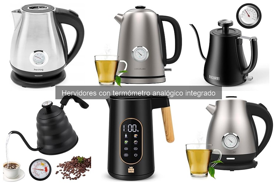 ** Opiniones de usuarios sobre hervidores con termómetro analógico