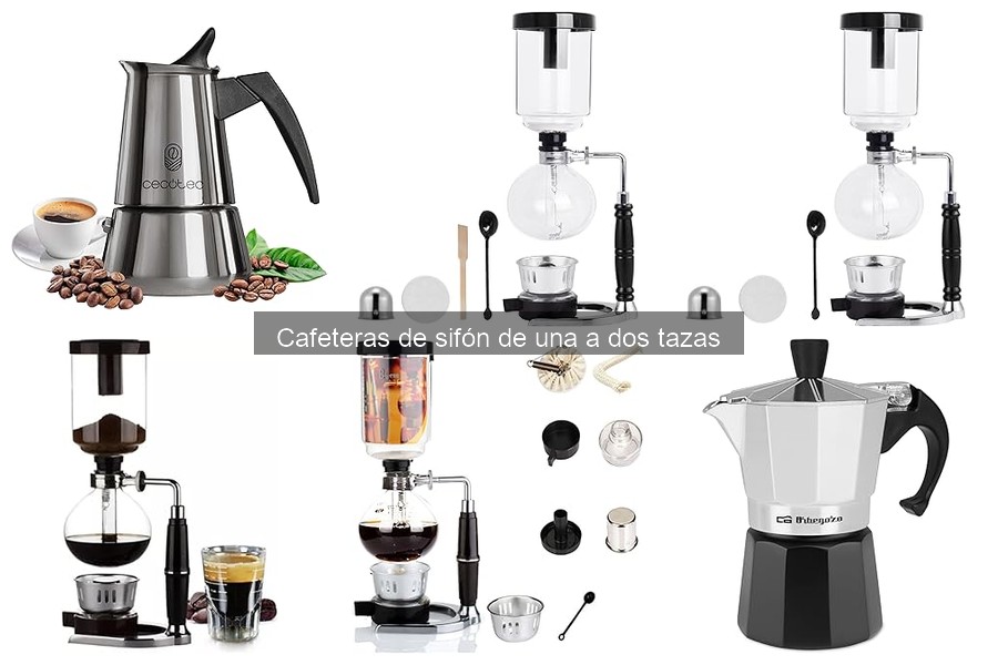 Opiniones reales sobre cafeteras de sifón para 2 tazas