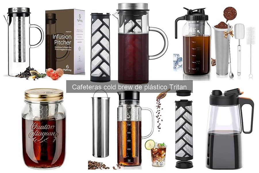 Opiniones sobre cafeteras cold brew de plástico Tritan