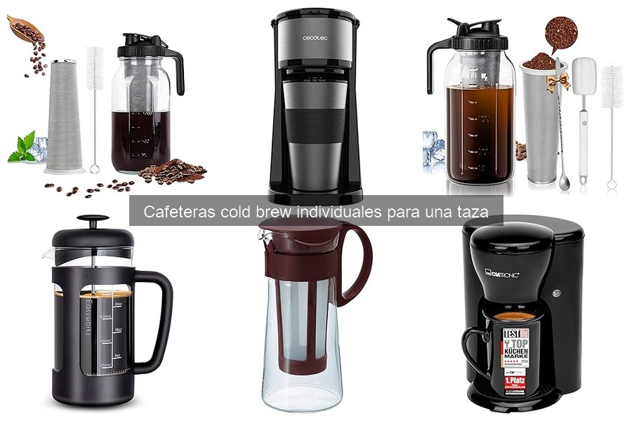 Opiniones sobre cafeteras cold brew individuales para una taza