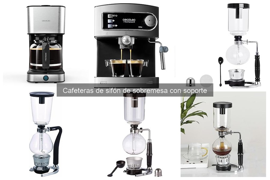 Opiniones sobre cafeteras de sifón: reseñas reales