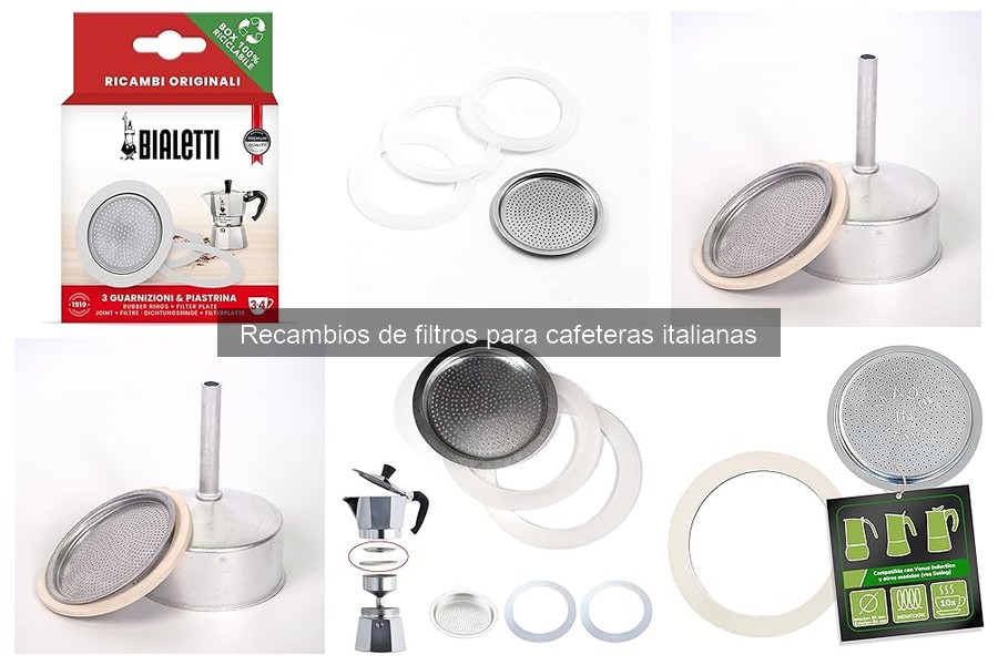 Opiniones sobre filtros de acero inoxidable para cafeteras italianas