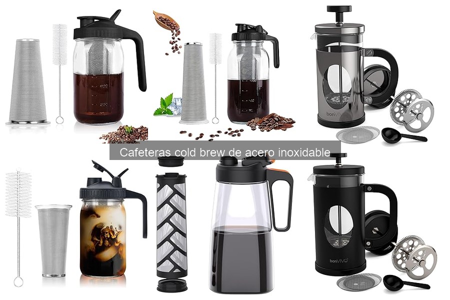 ¿Por qué elegir una cafetera cold brew de acero inoxidable?