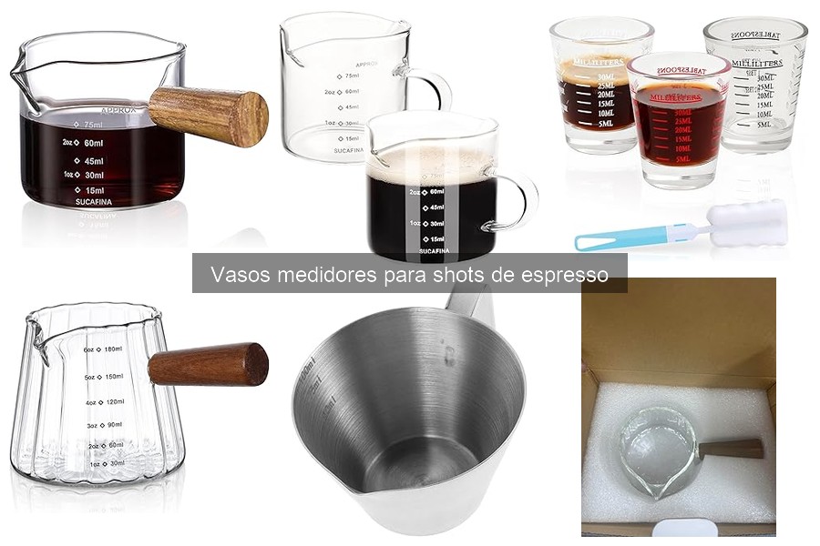 Precio promedio de vasos medidores para espresso