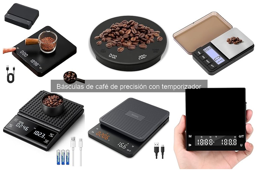 Precios de básculas de café de precisión con temporizador
