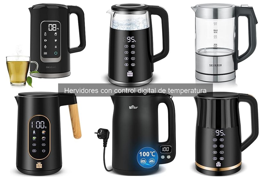 Precios de hervidores con control digital de temperatura