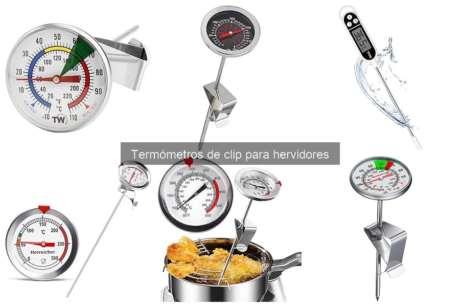 Precios de termómetros de clip para hervidores en 2023